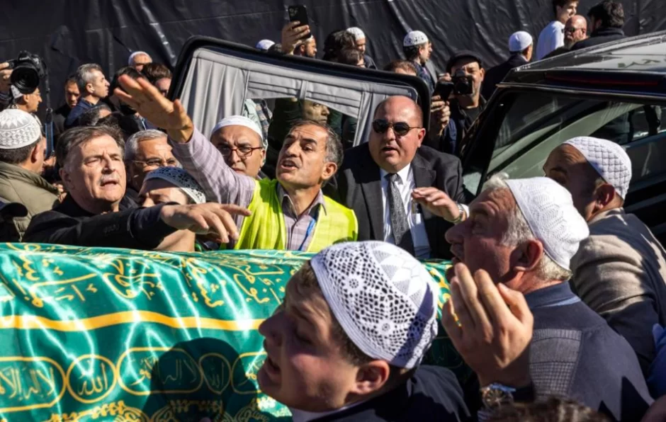 Fətullah Gülənin dəfnindən FOTOLAR 