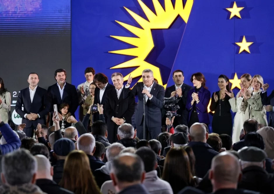 Gürcüstanın hakim partiyası seçkilərdə qalib gəldi 