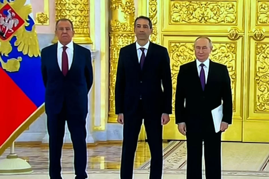 Putin səfirimizi qəbul etdi - VİDEO