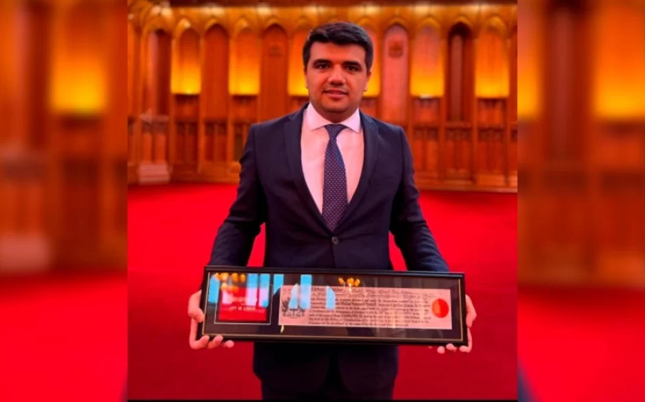 Londonda yaşayan həmyerlimizə fəxri ad verildi