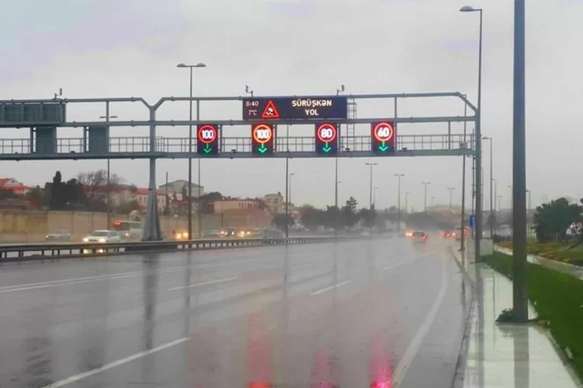 Hava Limanı yolunda sürət həddi endirildi