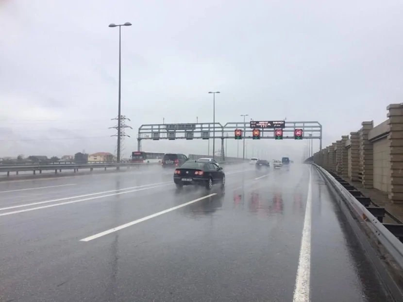 Bu yollarda sürət həddi ENDİRİLDİ
