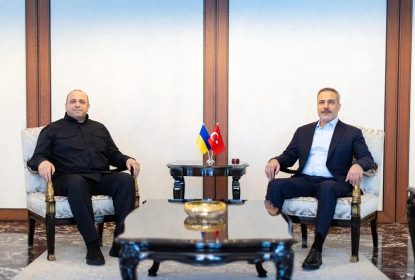 Hakan Fidan Umerovla GÖRÜŞDÜ