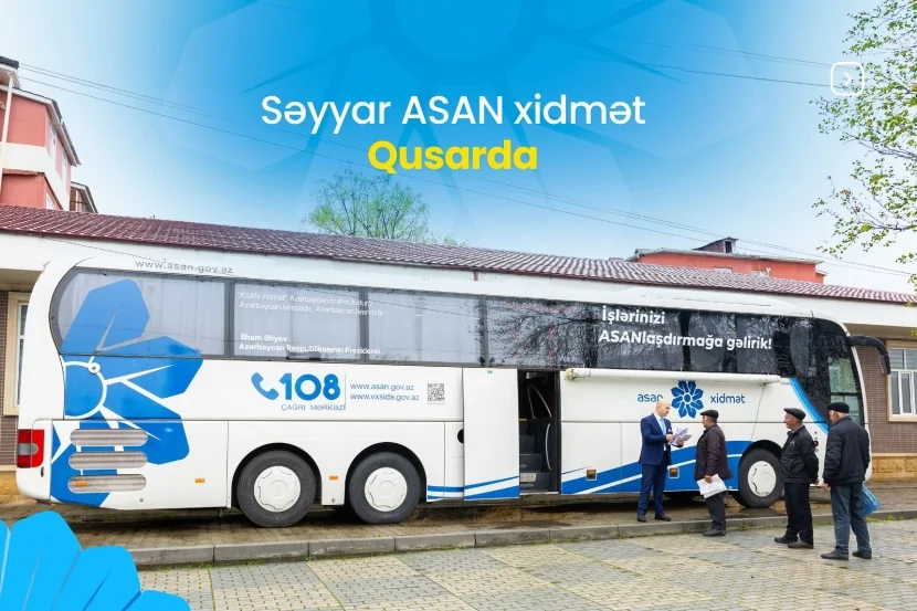 Səyyar ASAN xidmət Qusarda