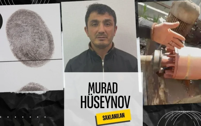 Oğurluq edən keçmiş məhkum saxlanıldı
