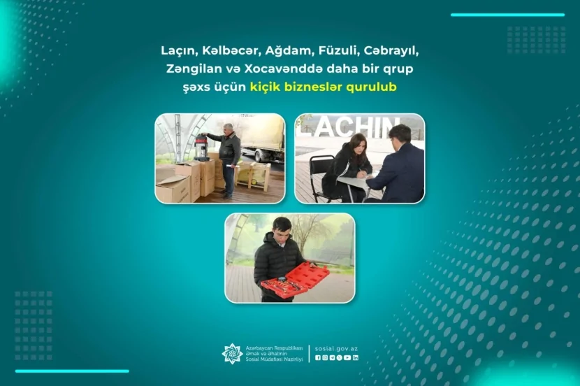 Kiçik ailə bizneslərinə dəstək davam edir