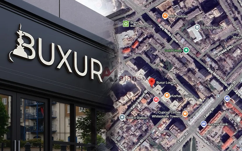 Buxur loungeda KÜTLƏVİ DAVA- GÖRÜNTÜLƏR