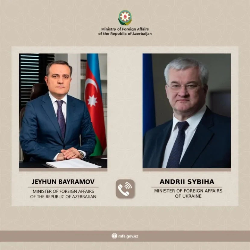 Ceyhun Bayramov Andrey Sibiqa ilə danışdı