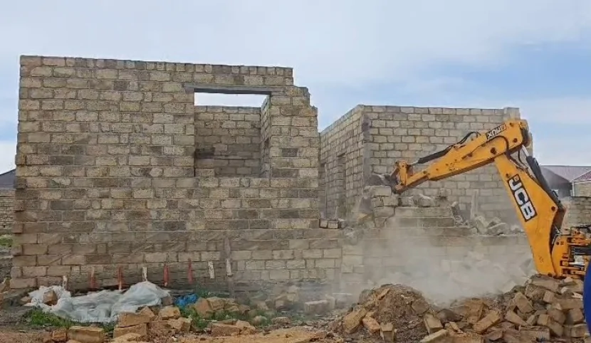 Qanunsuz tikintilərlə bağlı tədbirlər HƏYATA KEÇİRİLİR