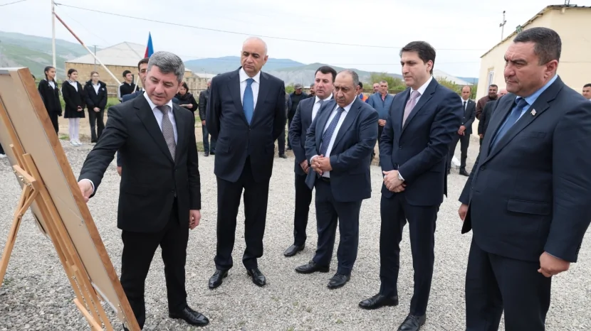Fındığan kəndi fasiləsiz içməli su ilə təmin olunub