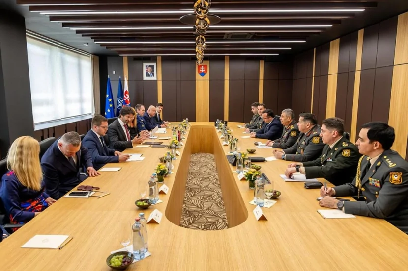 Azərbaycan müdafiə naziri Slovakiyaya rəsmi səfər edib