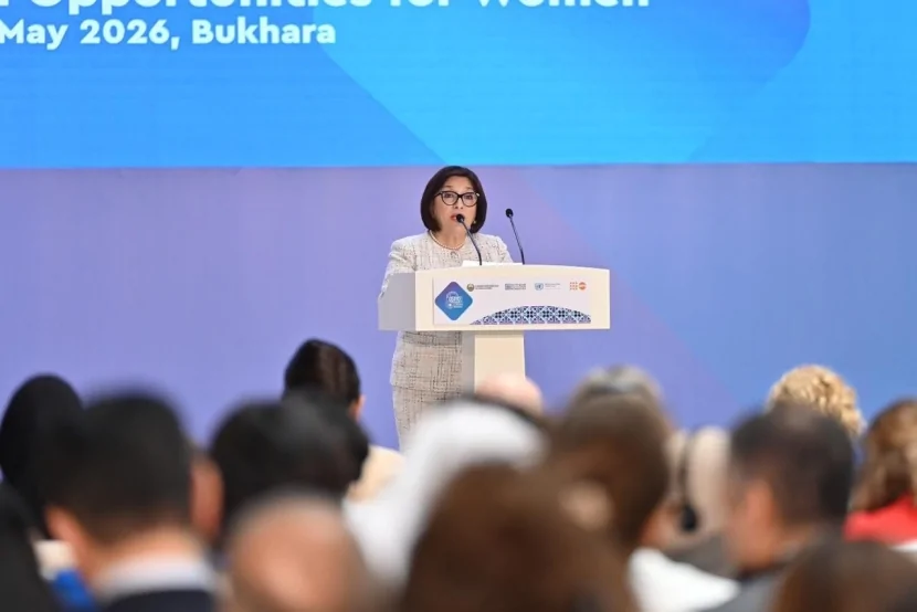 Sahibə Qafarova Buxarada Forumda iştirak etdi