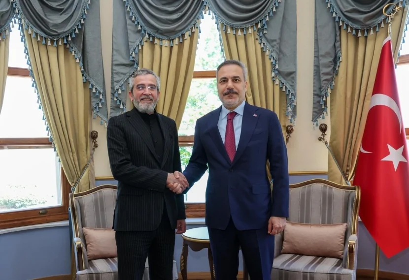 Hakan Fidan Baqerini qəbul edib