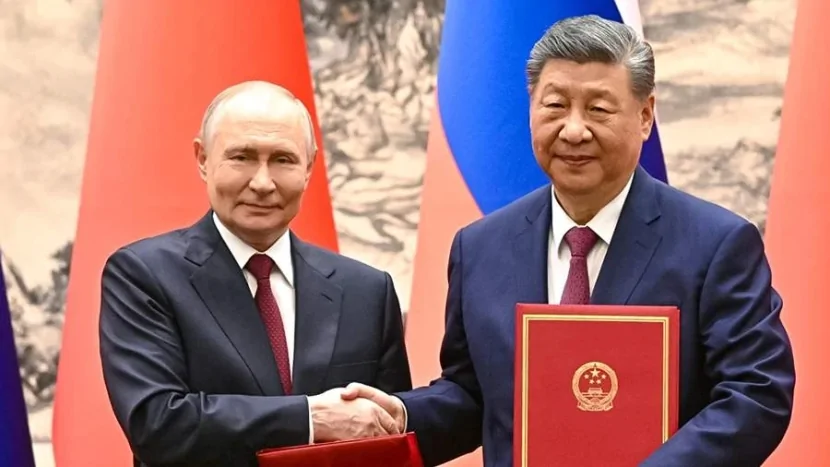 Putin və Si Cinpin mühüm BƏYANAT İMZALADILAR