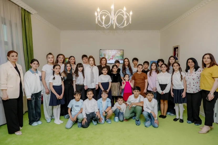 Leyla Əliyeva və Alena Əliyeva Sosial Reabilitasiya Mərkəzini ziyarət etdilər - FOTOLAR