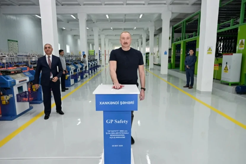 Xankəndidə iş əlcəkləri istehsalı müəssisəsinin açılışı olub