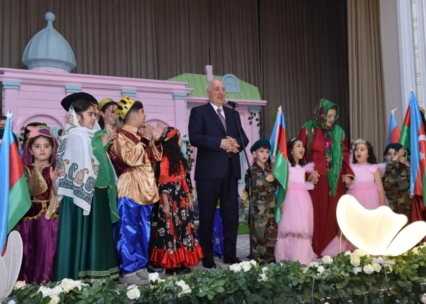 Sumqayıtda 1 İyun münasibətilə tədbir keçirilib