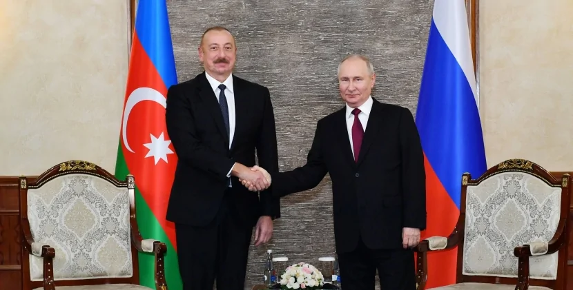 Putin İlham Əliyevə təşəkkür etdi