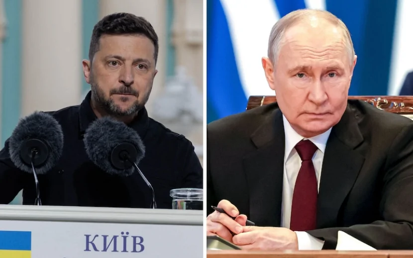 Zelenski Putinə məktub YAZDI