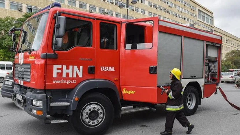 Yaşayış binasındakı yanğın SÖNDÜRÜLDÜ