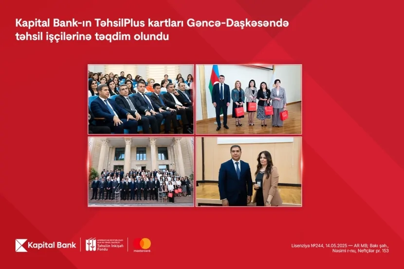 TəhsilPlus kartlarının ilk kütləvi təqdimatına Gəncə-Daşkəsən regionundan start verildi