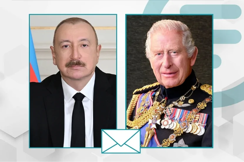 İlham Əliyev III Çarlzı təbrik etdi