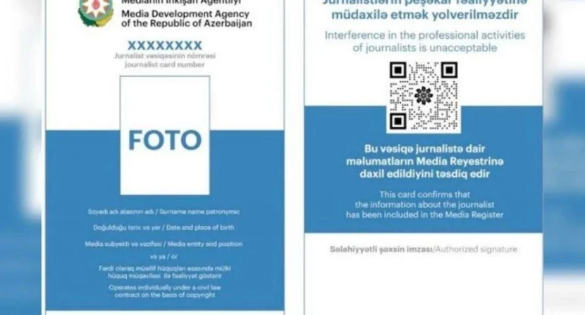 Jurnalist vəsiqəsinə görə ödəniş ləğv edilir