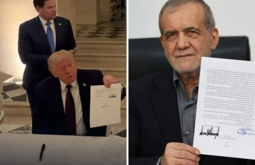 Tramp və Pezeşkian memorandum İMZALADI