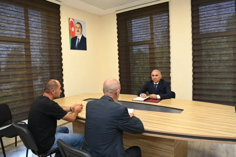 Azərişıq ASC-nin sədri Qax və Zaqatala sakinləri ilə görüşüb